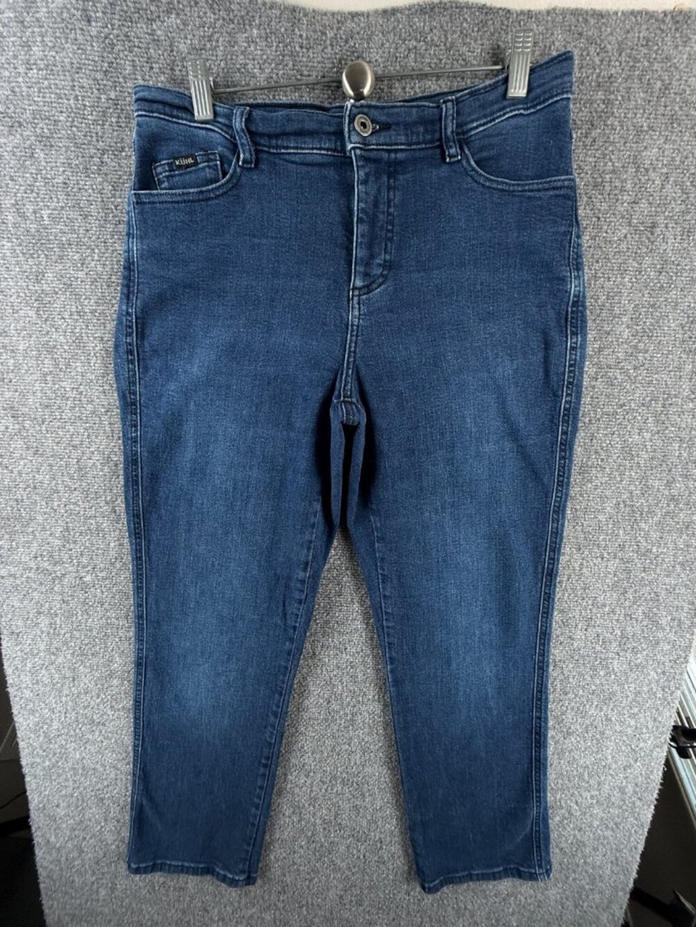 Kuhl Women Jeans Blue Stretch Denim Size 10 Reg Indigo Dye 6447 ACTL 31X27.5